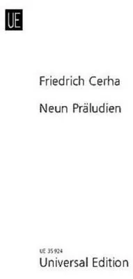 Produktbild von Neun Präludien für Orgel