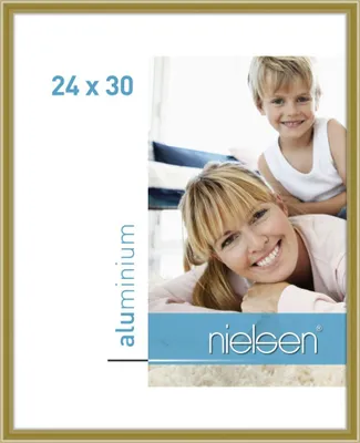 Obrázok produktu pre Hliníkový rám Nielsen Classic 24x30 cm zlatý