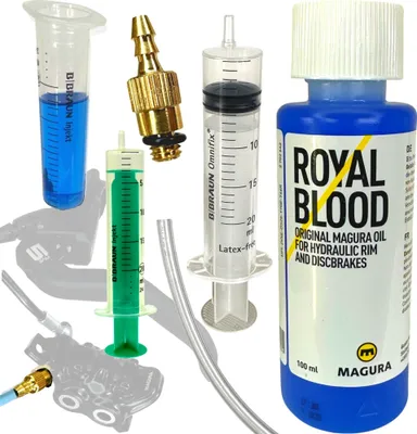 Produktbild von Service Kit inkl. 100ml Royal Blood für MAGURA Scheibenbremsen Marta/Louise/Julie/MT2-8