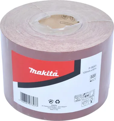 Image de Makita Schleifpapier-Rolle, 120 mm x 50 m, K320 120 MM X 50 M - K320