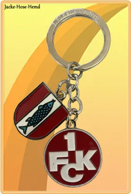 Produktbild von 1. FC Kaiserslautern Schlüsselanhänger Logo + Stadtwappen