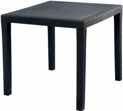 Produktbild von Gartentisch King anthrazit 79 x 79 x 72 cm, quadratisch, anthrazit