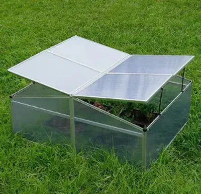 Produktbild von Aluminium Frühbeet PLANTBOX XXL Frühbeetkasten Gewächshaus Treibhaus