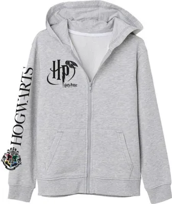 Produktbild von Harry Potter Jacke mit Kapuze, grau, Größe 158/164