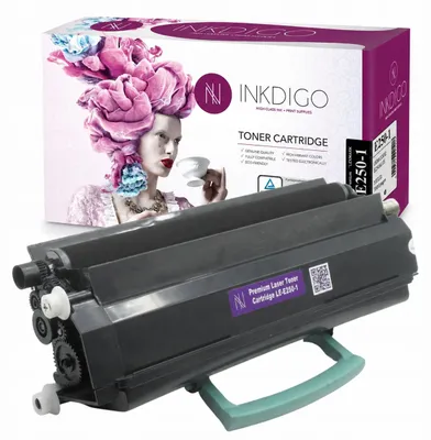 Produktbild von Inkdigo Toner E250A11E für Lexmark E250D, E250DN, E350D, E350DN – Schwarz, 3500 Seiten,, KI-generiertes Bild