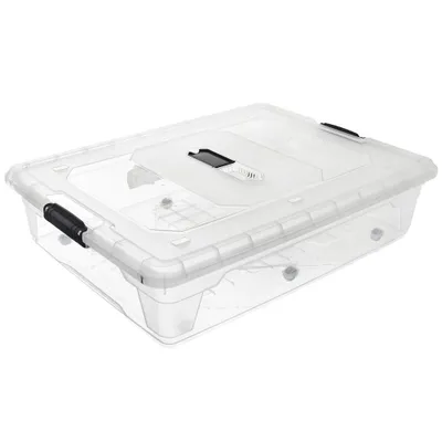 Immagine prodotto di Cassettiera sottopiano Orion con rotelle Cassettiera sottopiano bassa XXL 50l 80x60x20cm