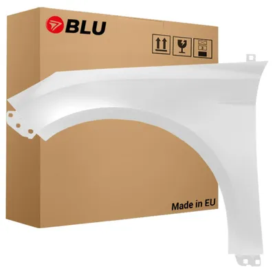 Productafbeelding van BLU Spatbord geschikt voor Ford FOCUS MK3 III 7VTA Links Wit FrozenWhite | 2014-2018 | Voorzijde | Gelakt | Montageklaar