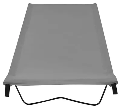 Produktbild von vidaXL Campingbett 180x60x19 cm Oxford-Gewebe und Stahl Grau