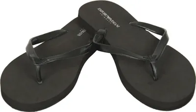 Zdjęcie produktu dla Klapki damskie EMPORIO ARMANI, model 262525 5P336 LOW FLIP FLOPS, rozmiar 41, 100% guma