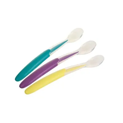 Productafbeelding van Nuk SOFT siliconen lepeltjes voor baby's