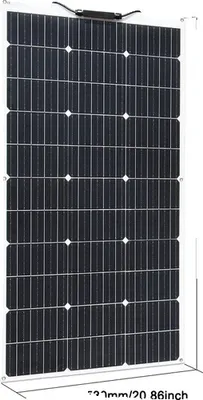 Zdjęcie produktu dla Elastyczny panel słoneczny, 150 W, ładowanie 18 V, panel słoneczny 100 W