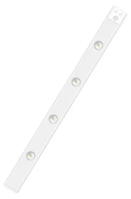 Obrázek produktu pro INF Dobíjecí hliníková LED lišta s pohybovým senzorem, stmívatelná 40 cm