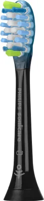 Zdjęcie produktu dla Główka szczoteczki Philips Sonicare HX9041/33 Czarna nasadka Plaque Defence