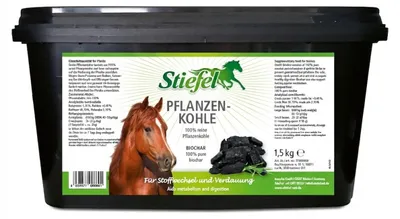 Zdjęcie produktu dla Suplement diety Stiefel z biowęglem dla koni
