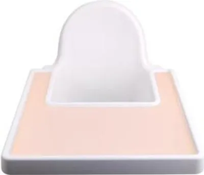 Immagine prodotto di Tappetino in silicone, adatto al seggiolone Ikea Antilop di colore beige