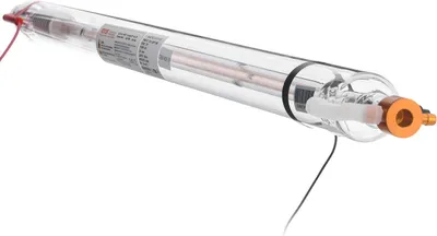 Immagine prodotto di Tubo laser CO2 da 60 W Tubo per taglio laser in vetro borosilicato da 49,2 pollici / 1250 mm