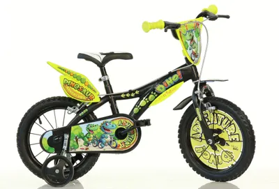 Zdjęcie produktu dla Rower dziecięcy Dino Dinosaur 16" czarny