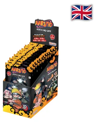 Produktbild von Naruto TCG Konoha Shido First Set Display Englisch