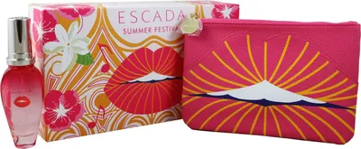 Produktbild von Escada SUMMER FESTIVAL 2 tlg Geschenkset Eau de Toilette Spray 30 ml + Clutch
