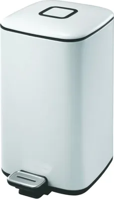 Produktbild von pedalbehälter Regent12 Liter Stahl weiß