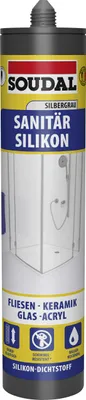 Produktbild von Soudal Sanitär-Silikon silbergrau 300 ml