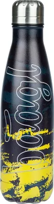 Image de BAAGL Termoláhev s kovovým ví?kem Dune 500 ml ?erná termoska