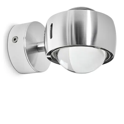 Produktbild von Osacca »Osacca« Wandlampe halbrund, Silber