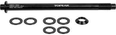 Immagine prodotto di Topeak Thru-axle Pitch 1,0 mm filettatura DT Syntace portapacchi argento argento taglia unica