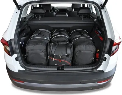 Produktbild von Skoda Karoq 2017+ Kofferraumtaschen Set 4 Stk