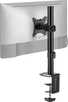 Produktbild von Spacetronik - Monitor-Halterung - Einzelne Bildschirm-Halterung - Monitorständer verstellbar Links-rechts, Oben-unten - Diagonale von 17 bis 32 Zoll - Höhenverstellbare Monitorerhöhung - VESA 75/100
