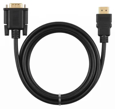 Zdjęcie produktu dla Kabel HDMI do VGA, 1,8 m, konwerter Full HD 1080p do monitora i projektora