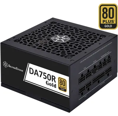 Produktbild von SST-DA750R-GMA (schwarz, 1x 12-Pin ATX3.0, 4x PCIe, Kabel-Management, 750 Watt)