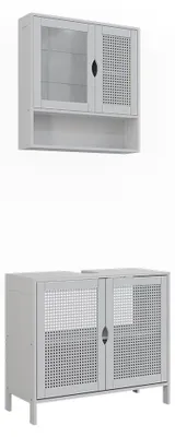 Immagine prodotto di Set di mobili da bagno Vicco Liora Bianco 2 parti, Model 59928