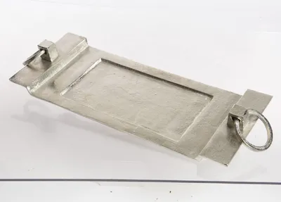 Produktbild von Tablett Alu mit Griff 71 x 24 x 7 cm nickel