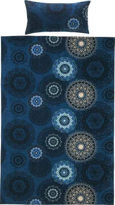 Produktbild von Erwin Müller Bettwäsche dunkelblau 1x 155x220 cm + 1x 40x80 cm