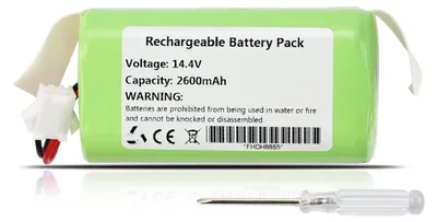 Ersatzakku 14,4 V 2600 mAh für Lefant M210/M213 Saugroboter