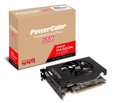 Zdjęcie produktu dla PowerColor Radeon RX 6400 ITX - Karty graficzne