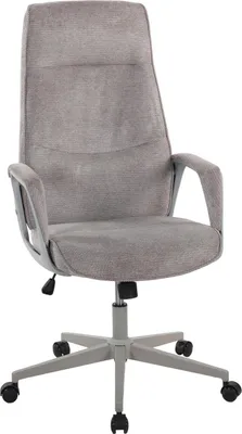 Produktbild von Chefsessel - Grau - Metallgestell - Webstoff - mit Wippmechanik