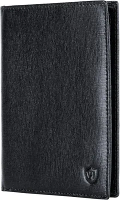 Produktbild von Reisepasshülle Leder mit RFID Schutz Passetui Organizer Reiseetui für Damen Herren Kartenfächer Dokumentenmappe hochwertig Nappaleder