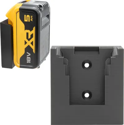 Produktbild von Akkuhalter für DeWALT Akku Wandhalter Akkuwandhalter Wandhalterung Halter 18V