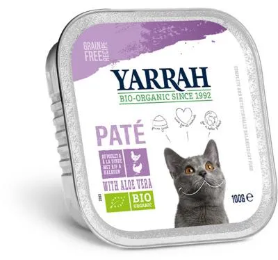 Productafbeelding van Yarrah Kattenvoer Pate Met Kip En Kalkoen (100 gr)