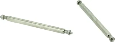 Produktbild von Junghans 2x Federstege Stifte 23,5mm Edelstahl  011/1800 012/1805