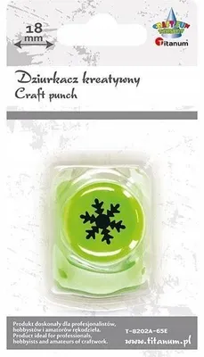 Produktbild von Titanum Locher Schneeflocke Motiv Weihnachten Dekorativ