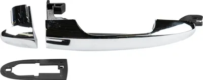 Image de Poignée de porte extérieure avant droite chromée Fiat 500L à partir de 2012 735596624
