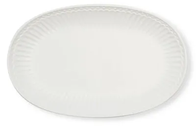 Produktbild von Greengate Plätzchenteller Alice Ovale White (23cm)
