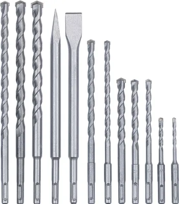 Produktbild von kwb by Einhell Bohrhammer-Zubehör SDS-Plus Bohr-Meissel-Set 12tg