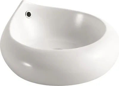 Produktbild von Beitz & Walz AqvaCeramica Aufsatzbecken 470 x 460 mm weiß