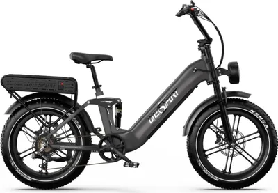 Produktbild von E-Bike ONESPORT OT08 PRO - Akku 48V18AH*2 20 Zoll Räder Scheibenbremse - Grau
