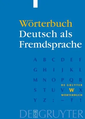 Produktbild von Wörterbuch Deutsch als Fremdsprache