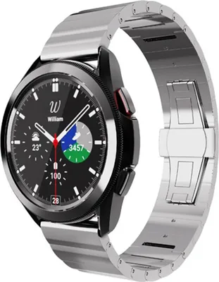 Immagine prodotto di Per Samsung Galaxy Watch 6 5 4 normale Pro e Classic tutte le dimensioni Design Bracciale in metallo